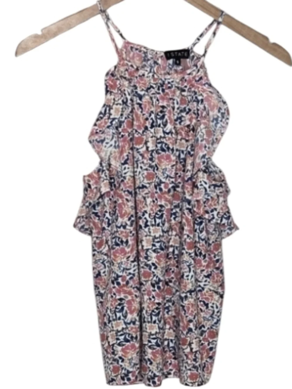 1. State Floral Tank Top - Picture 1 of 4